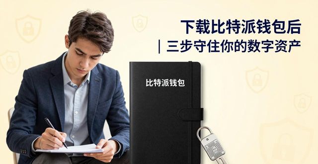 下载比特派钱包后 | 三步守住你的数字资产