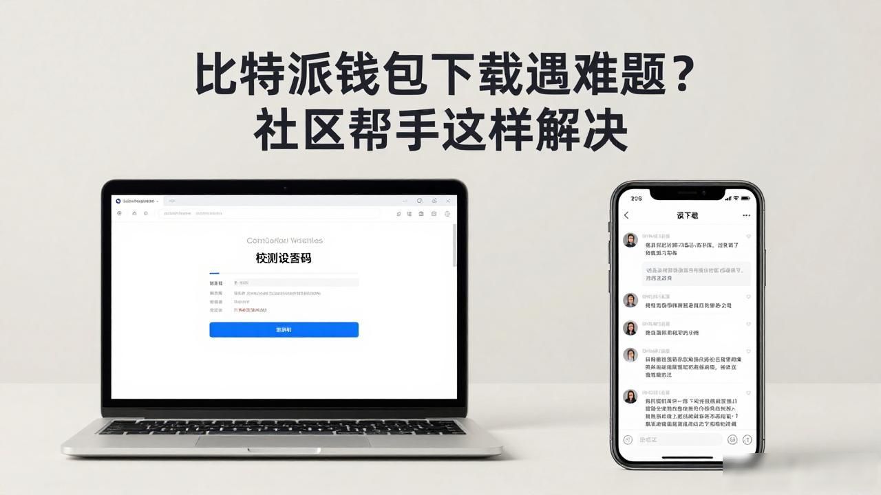 比特派钱包下载遇难题？社区帮手这样解决