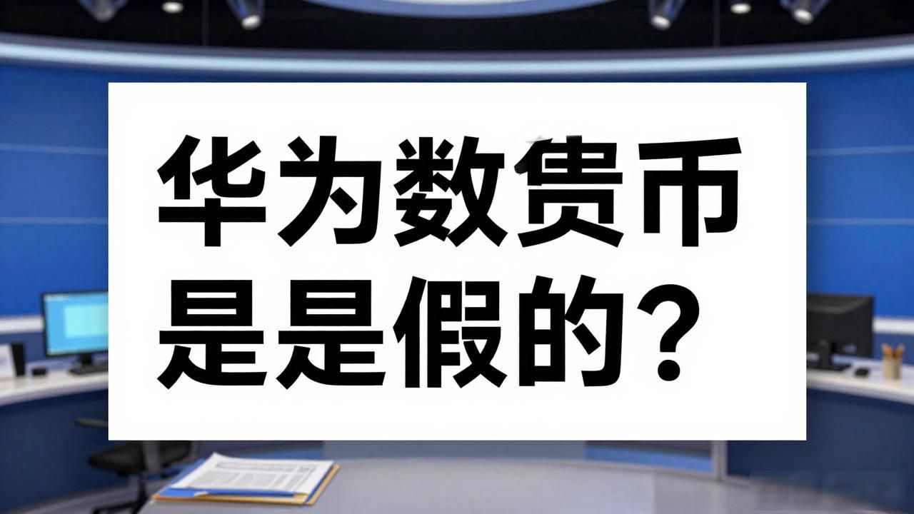 华为数字货币是假的？数字人民币开通正确姿势