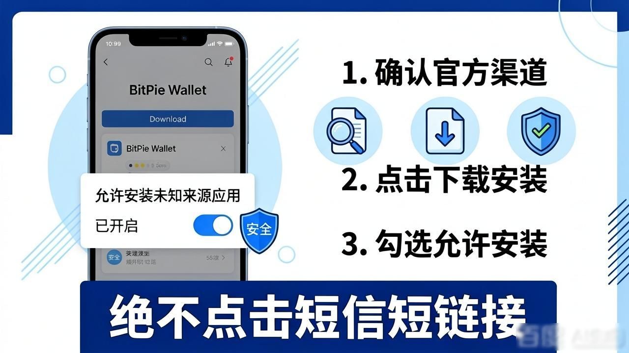 bitpie比特派钱包安卓怎么下？三步搞定不踩坑