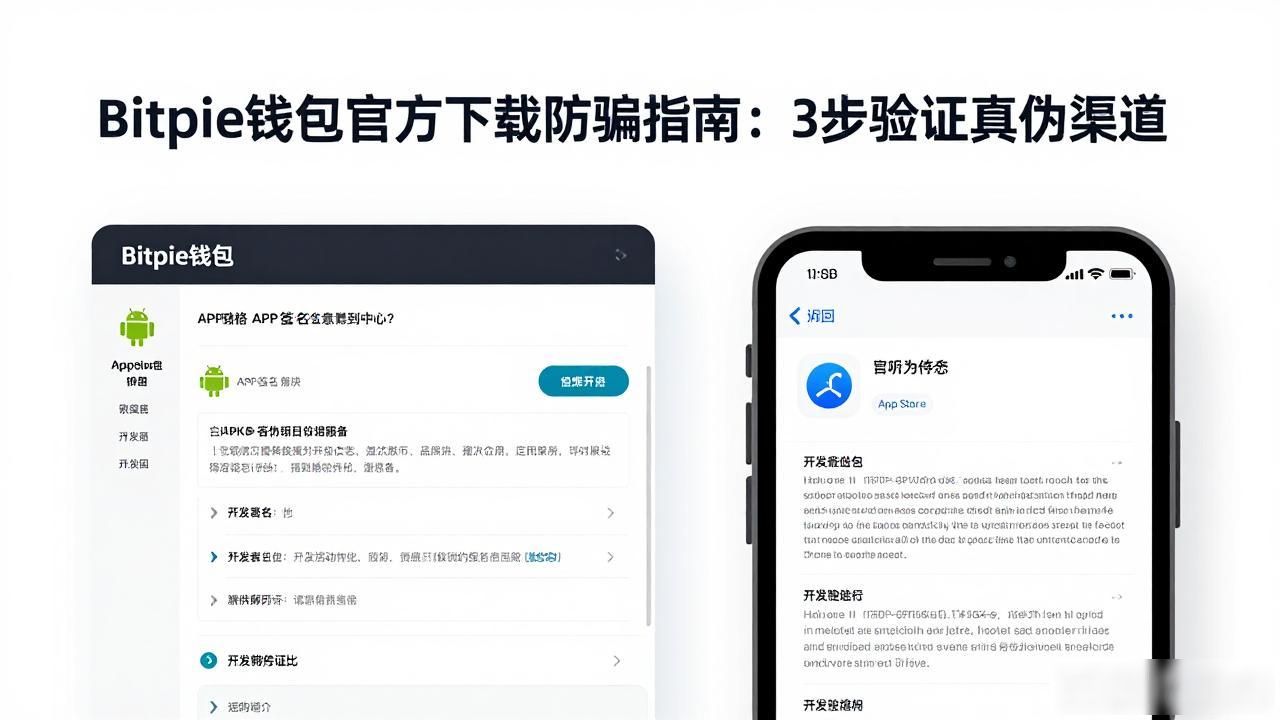 Bitpie钱包官方下载防骗指南：3步验证真伪渠道