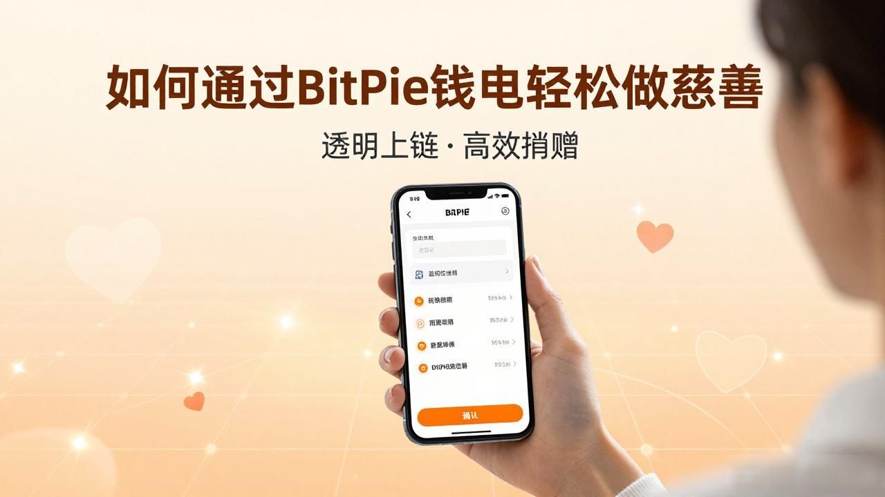 通过 BitPie 钱包进行慈善捐赠的方式_BitPie钱包慈善捐赠_加密货币慈善捐赠方式