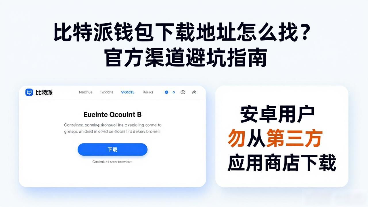 比特派钱包下载地址怎么找？官方渠道避坑指南