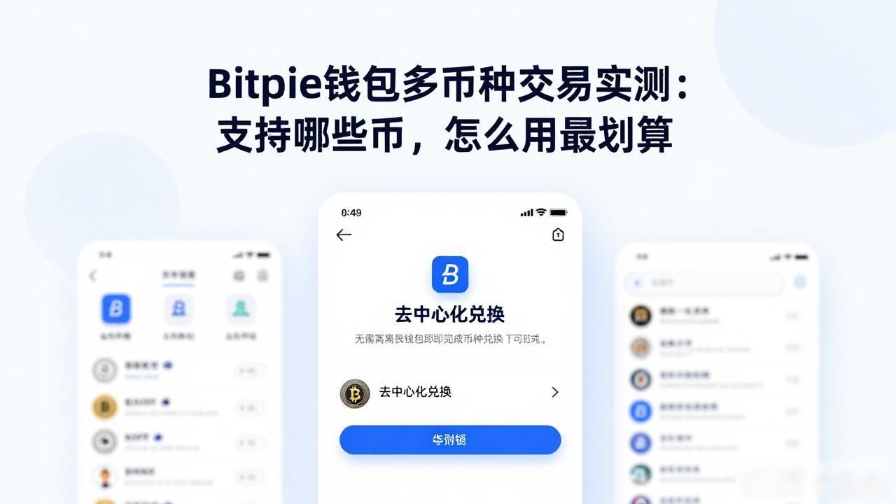 Bitpie钱包APP多币种交易_Bitpie钱包APP支持的多币种交易分析_Bitpie钱包兑换功能