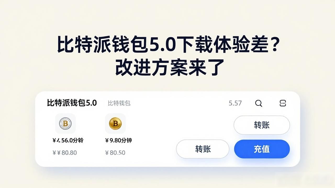 比特派钱包下载流程优化_界面设计改进_比特派钱包5.0官方下载的客户体验改进计划