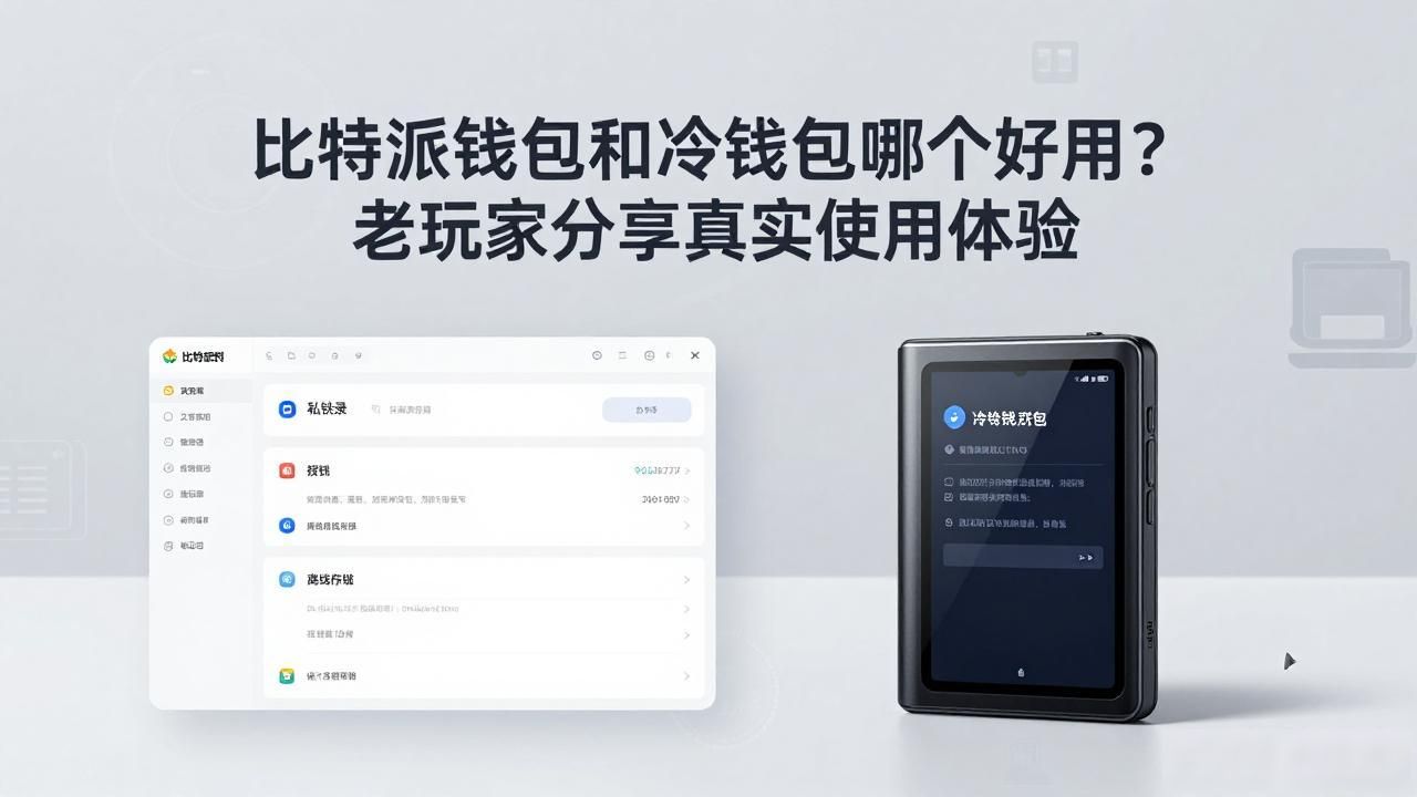 比特派钱包和冷钱包哪个好用？老玩家分享真实使用体验