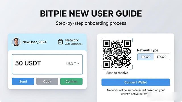 如何通过比特派Bitpie钱包app进行新用户引导_比特派钱包使用步骤_比特派钱包安全操作