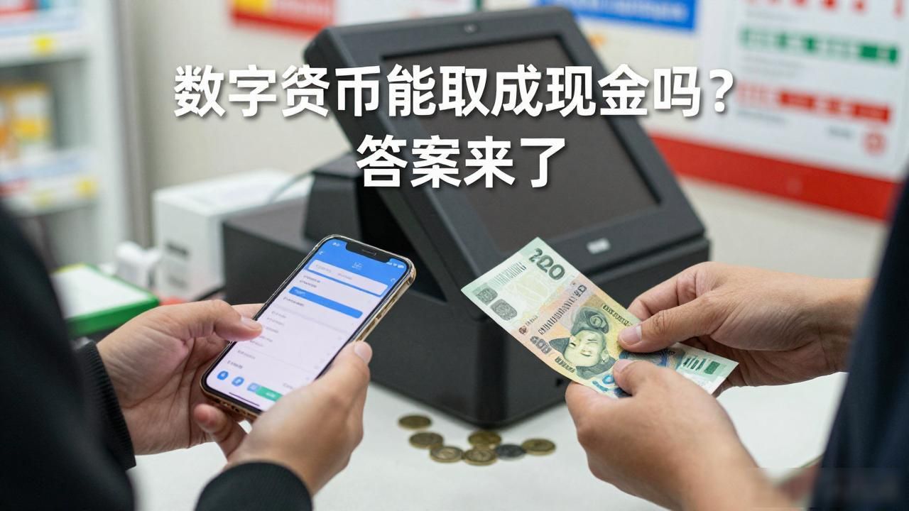 数字货币能取成现金吗？答案来了
