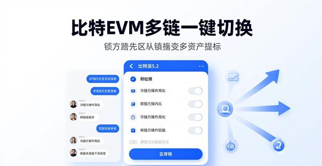 比特派5.2版更新 转账速度优化 资源占用改进_EVM多链一键切换功能 冷钱包隔离操作简化_比特派钱包5.2下载的市场反馈与用户交流