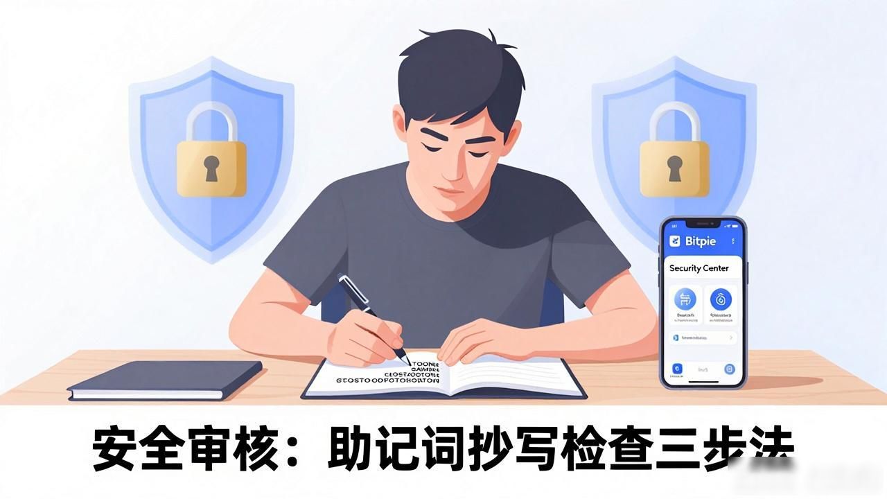 Bitpie手机钱包安全审核_助记词备份安全存储_如何安装Bitpie手机钱包后进行安全审核?