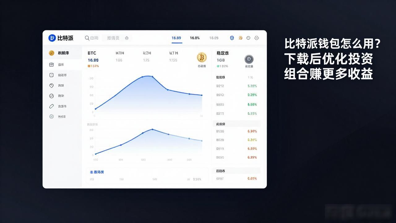 比特派钱包怎么用？下载后优化投资组合赚更多收益