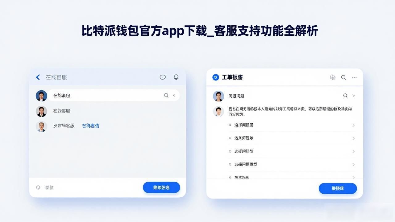 比特派钱包官方app下载_客服支持功能全解析