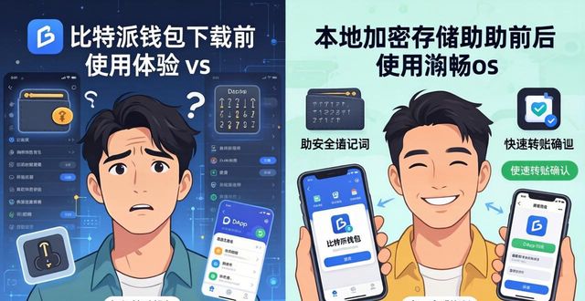 下载比特派钱包的前后对比：用户的真实反馈_比特派多链管理钱包_简洁界面设计数字货币钱包