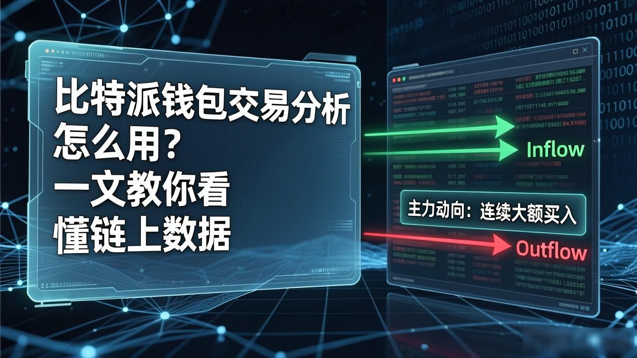 比特派钱包交易分析怎么用？一文教你看懂链上数据