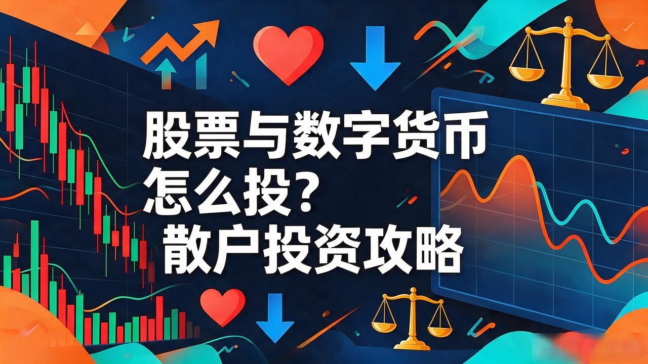 股票与数字货币怎么投？散户投资攻略