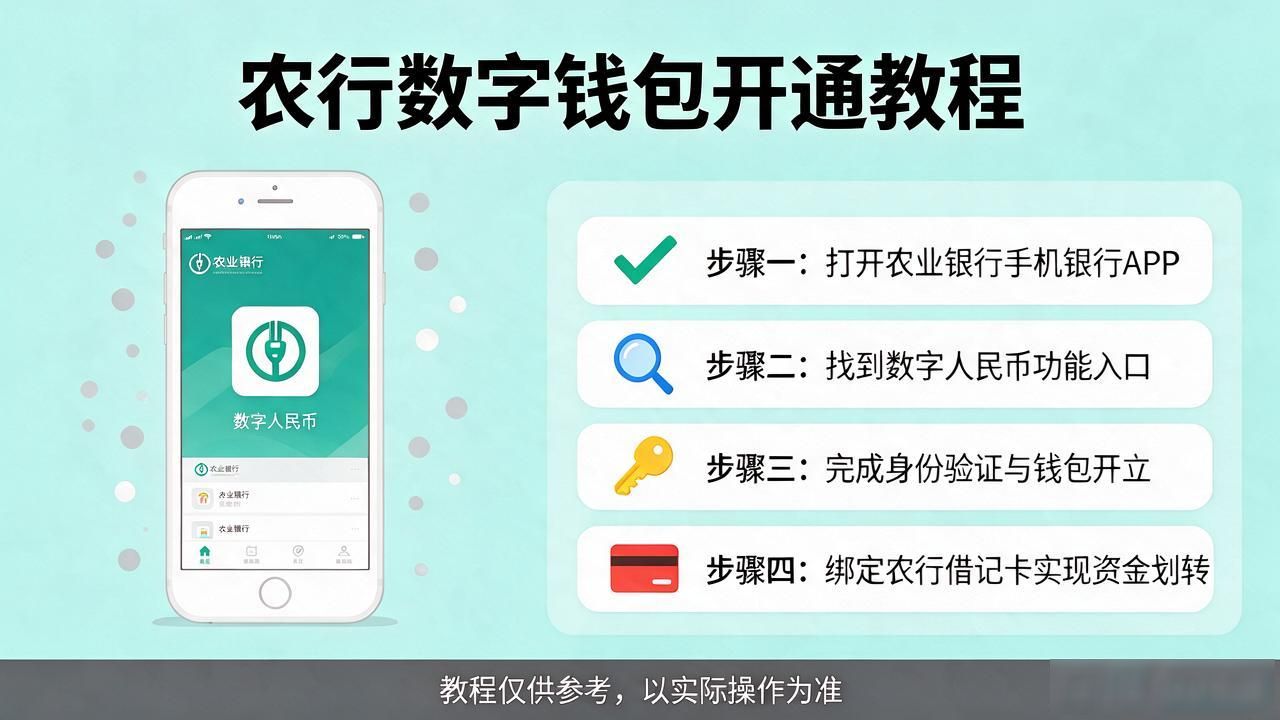 农业银行DCEP数字钱包下载教程，三步轻松搞定