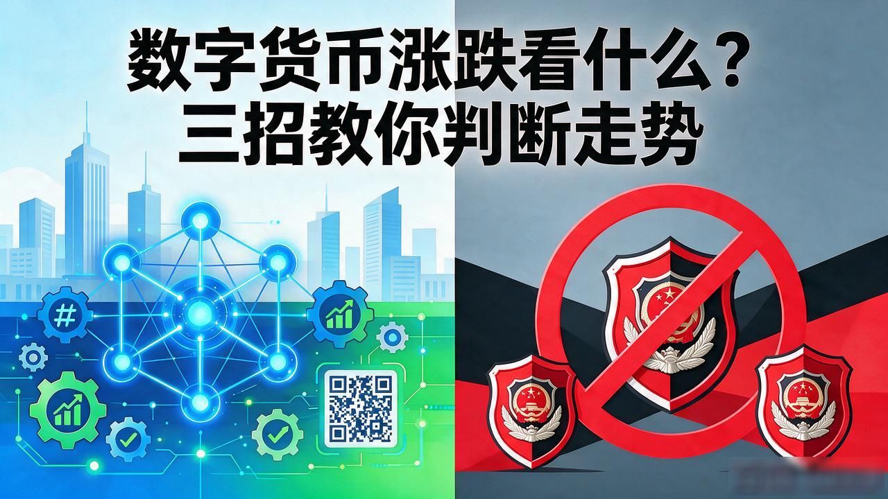 数字货币涨跌看什么？三招教你判断走势