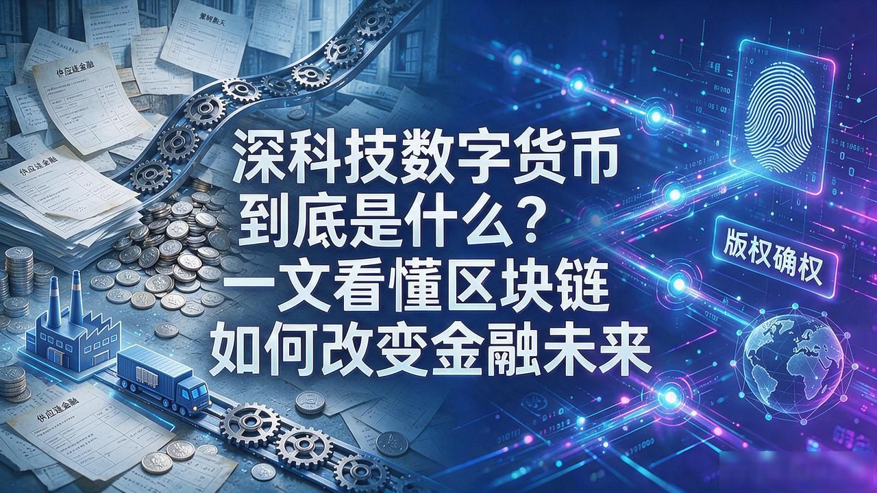 深科技数字货币到底是什么？一文看懂区块链如何改变金融未来