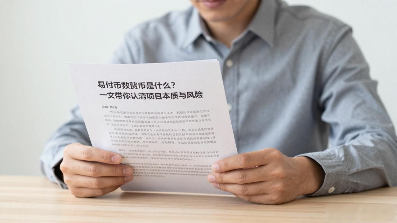 易付币数字货币是什么？一文带你认清项目本质与风险