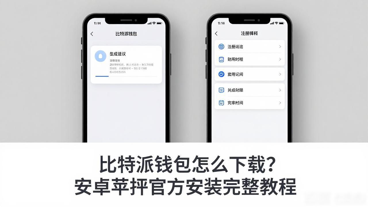 比特派钱包怎么下载？安卓苹果官方安装完整教程