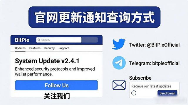 通过 BitPie 官网获取版本更新通知的指南_BitPie官网公告板块信息获取_BitPie官网版本更新查看