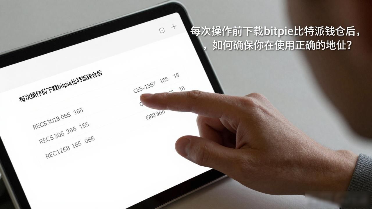 下载比特派钱包后，怎么确认地址没错？老玩家教你几招