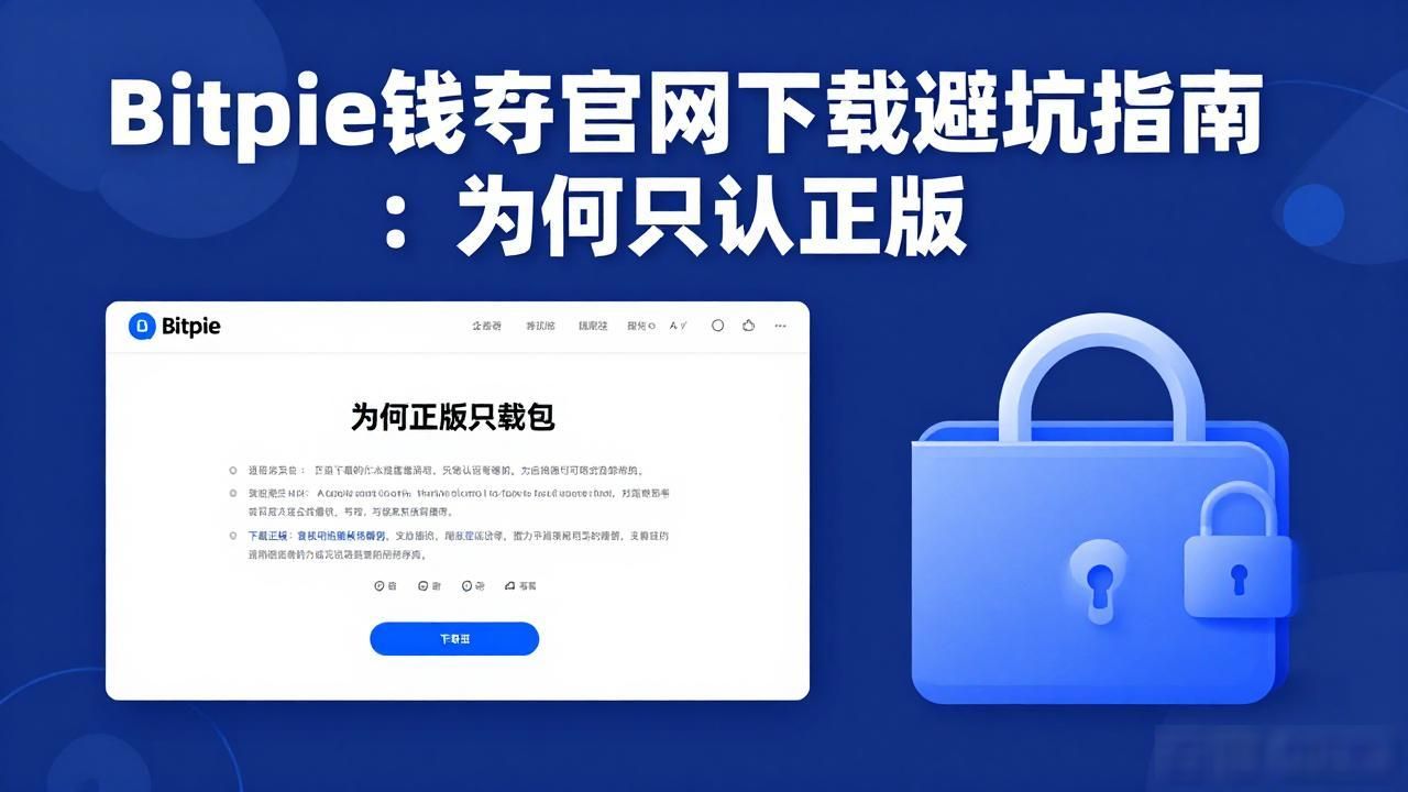 Bitpie钱包官网下载避坑指南：为何只认正版