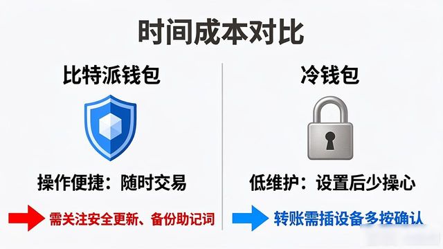 比特派钱包与冷钱包成本对比_比特派钱包与冷钱包的管理成本比较_热钱包交易手续费分析