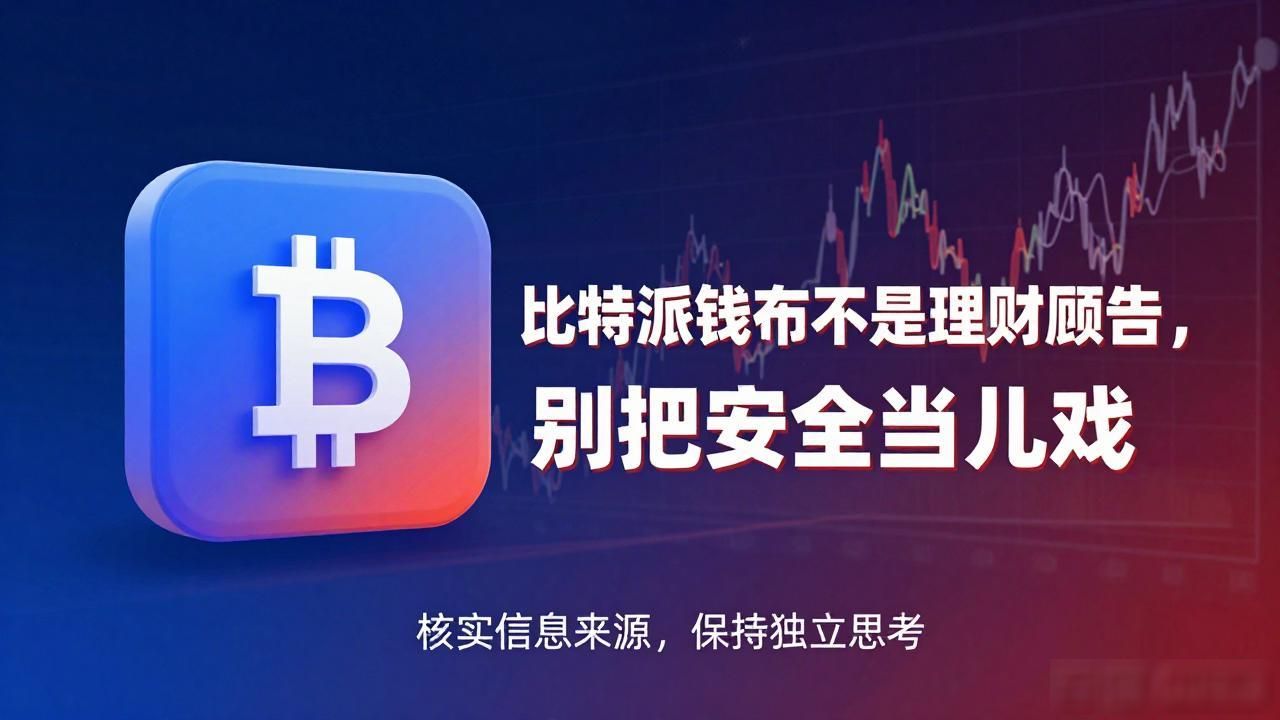 比特派钱包不是理财顾问，别把安全当儿戏