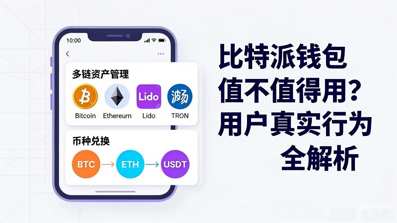 比特派钱包值不值得用？用户真实行为全解析