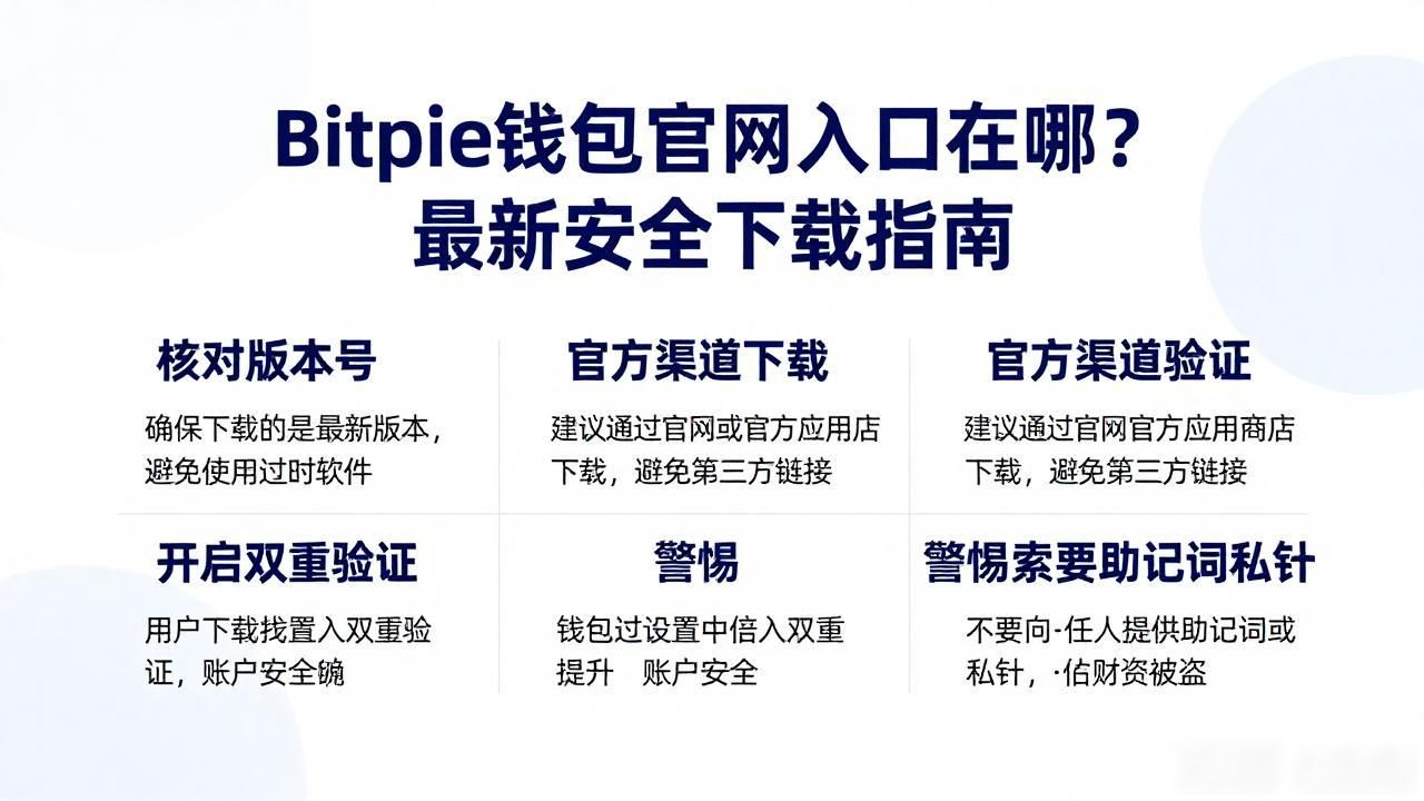 Bitpie钱包官网入口在哪？最新安全下载指南