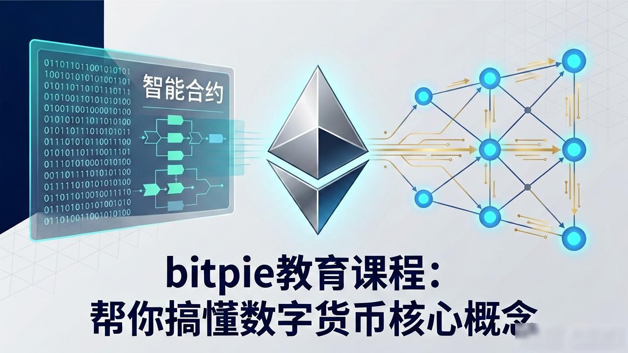 bitpie教育课程：帮你搞懂数字货币核心概念