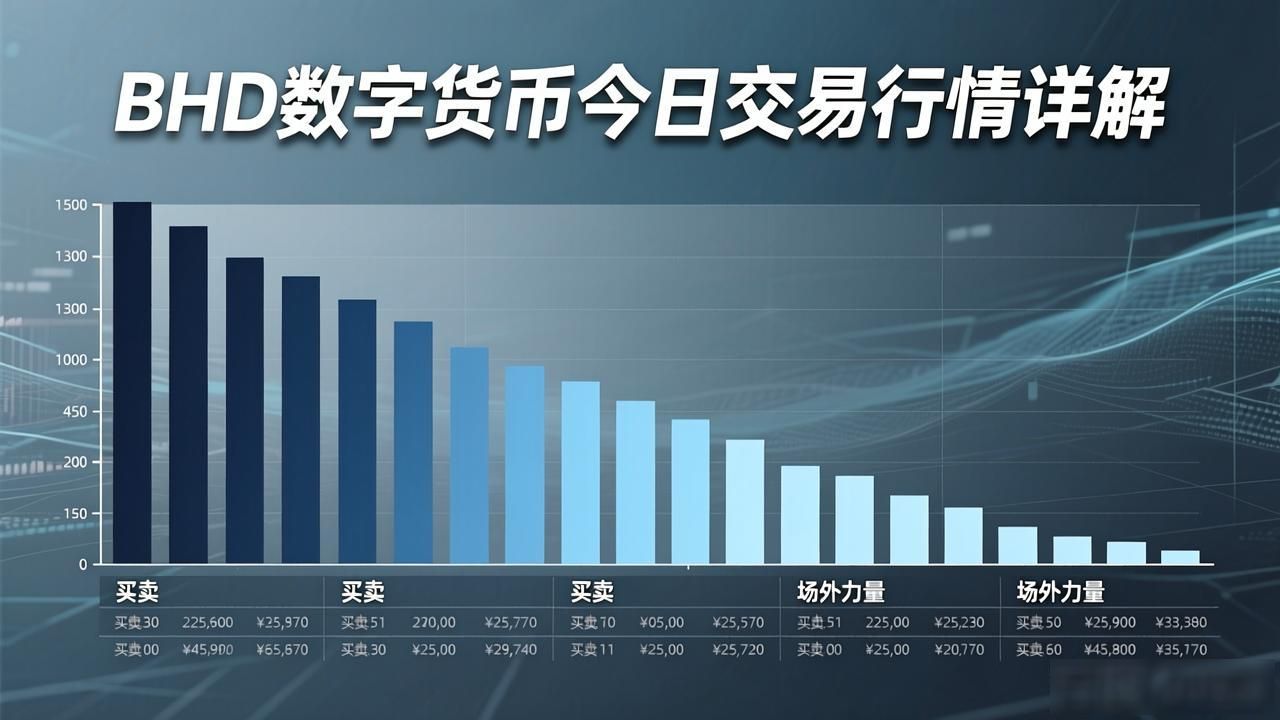 BHD数字货币今日交易行情详解