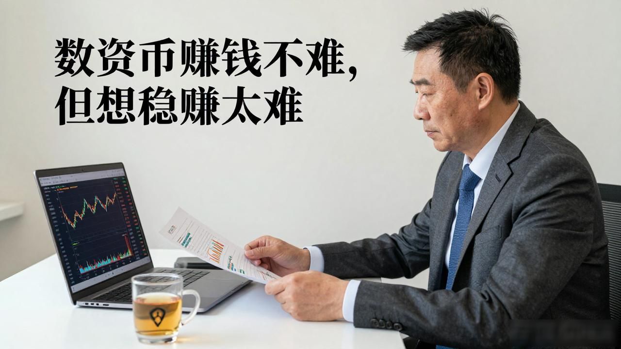 数字货币赚钱不难，但想稳赚太难