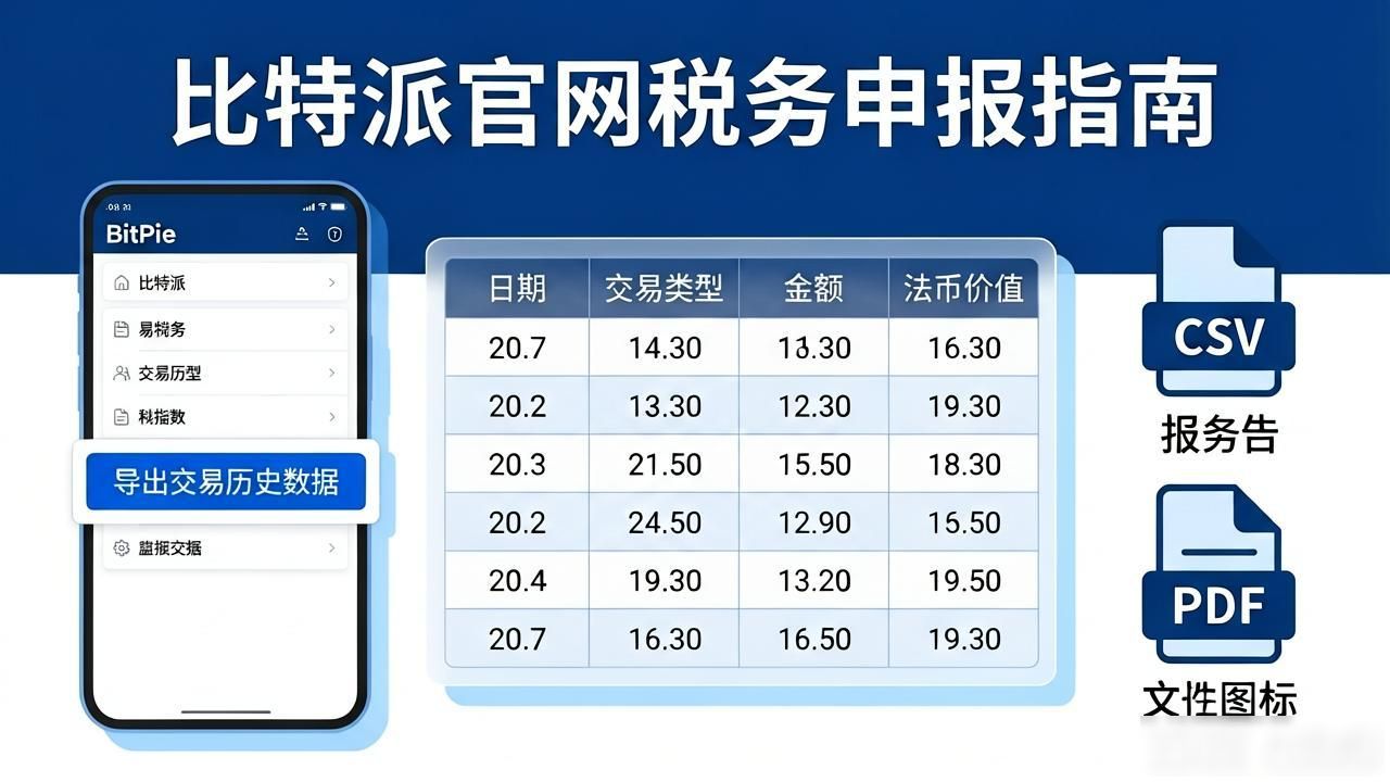 比特派官网税务申报指南