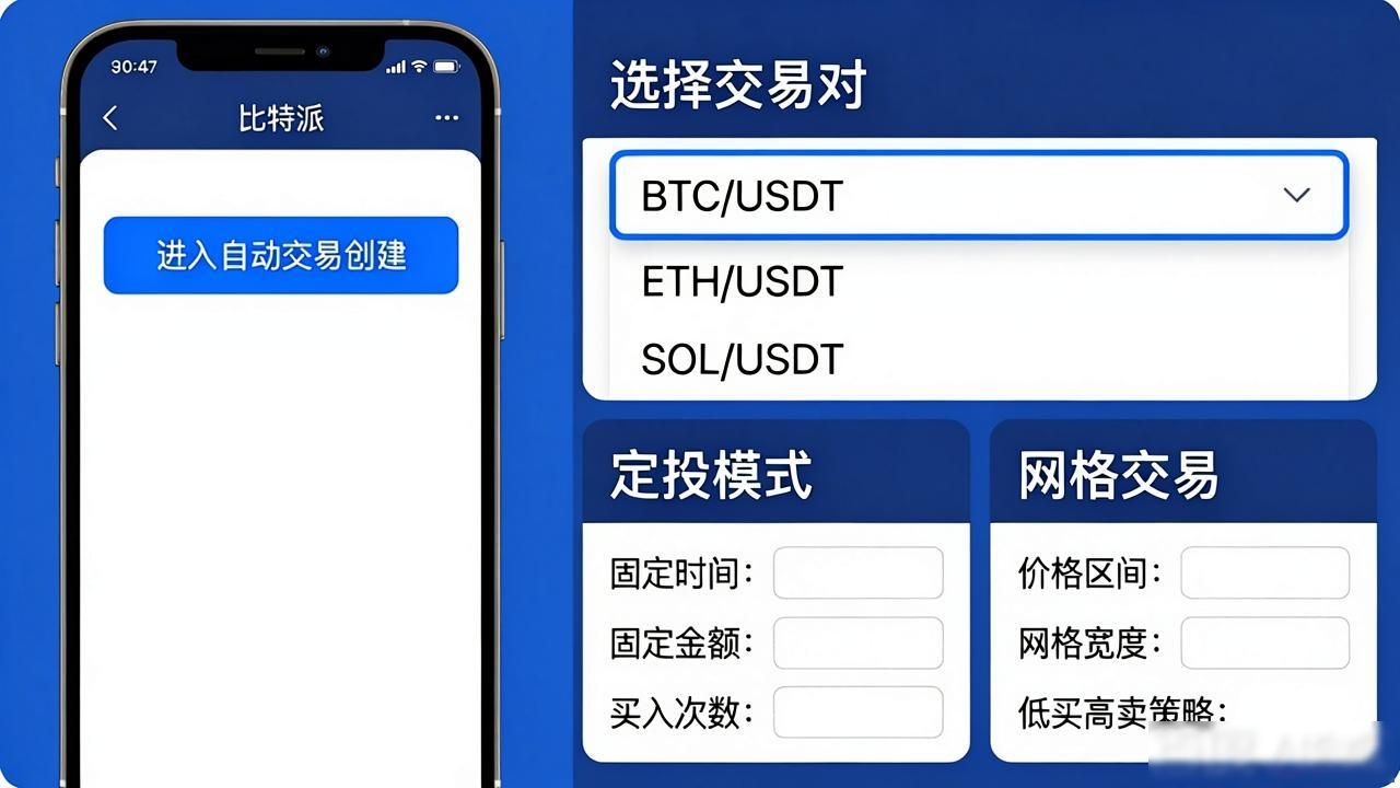 比特派App自动交易设置_比特派钱包自动交易功能_如何在比特派钱包app设置自动交易？