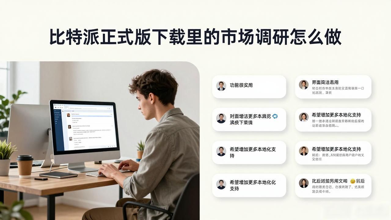 比特派正式版下载里的市场调研怎么做