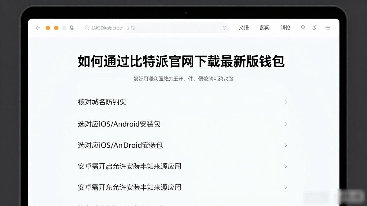 如何通过比特派官网下载最新版钱包