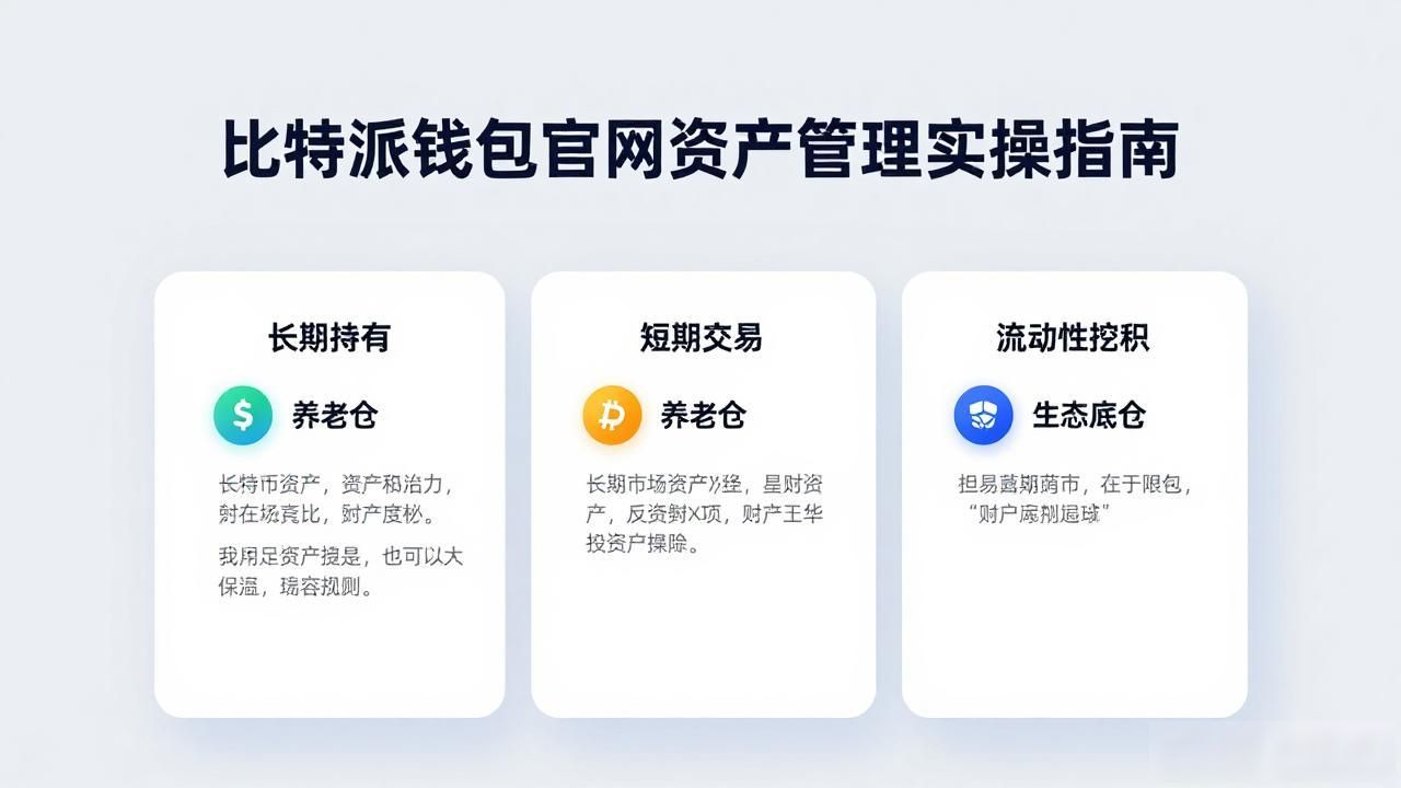 比特派钱包官网资产管理实操指南