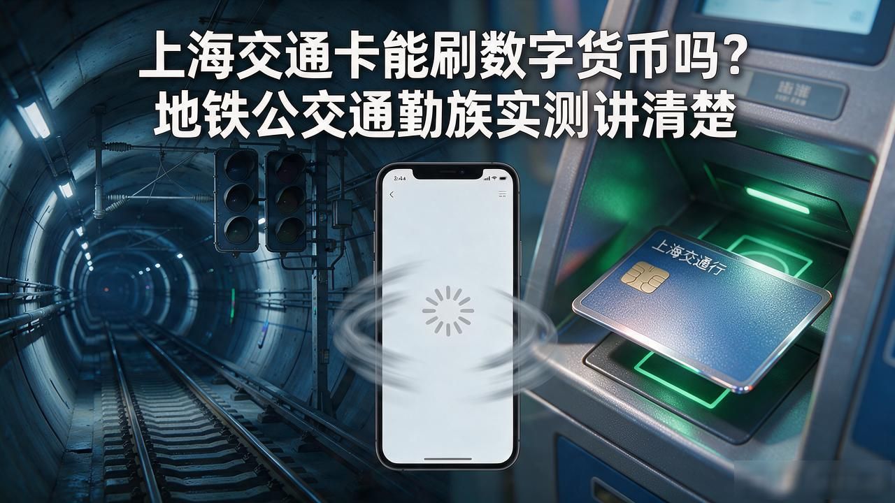 上海交通卡能刷数字货币吗？地铁公交通勤族实测讲清楚