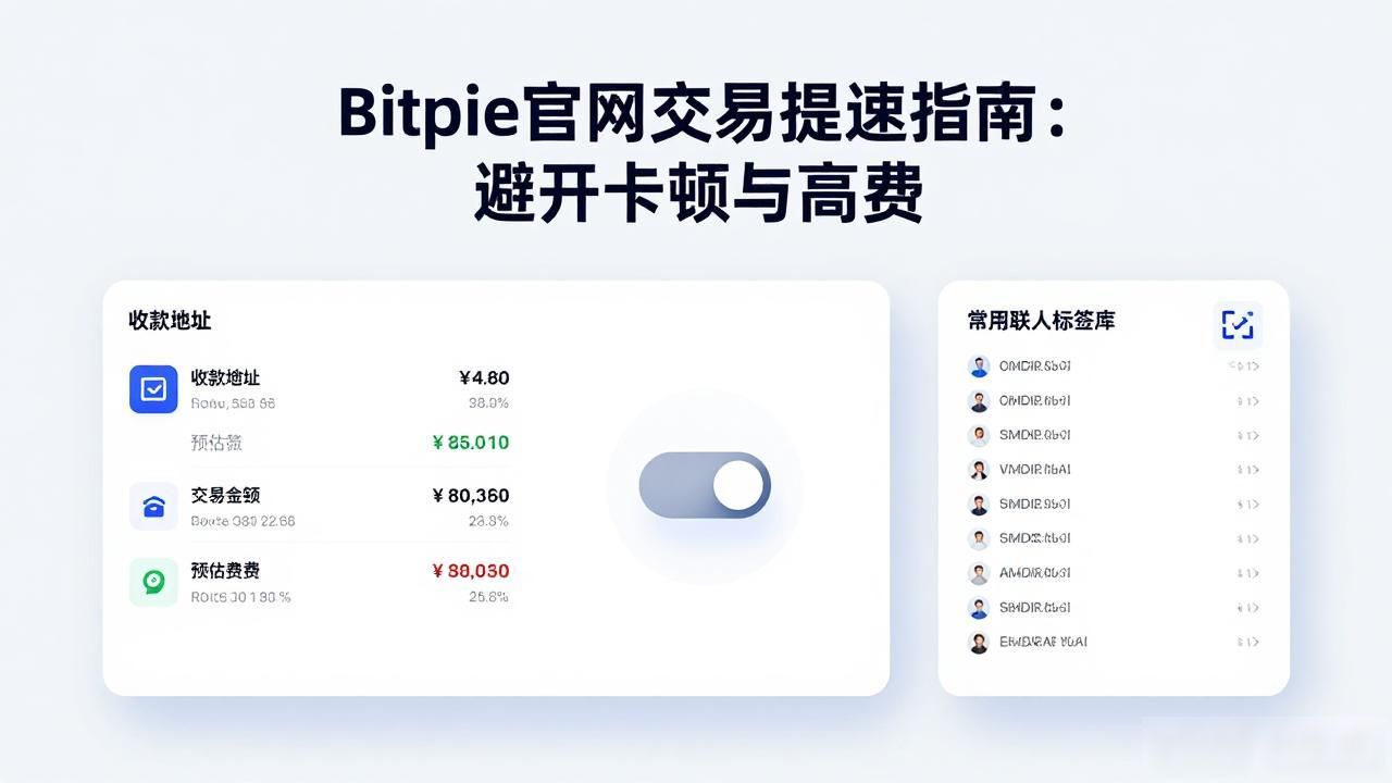 Bitpie应对网络拥堵策略_Bitpie官网优化交易效率_如何在Bitpie官网中优化交易体验？