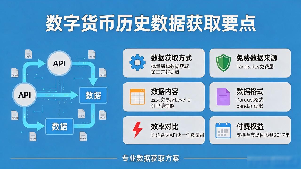 获取数字货币历史数据：常用API、数据库和容易踩的坑