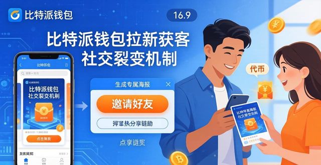 如何在比特派Bitpie正式版下载中拓展用户基础_社交裂变邀请奖励_钱包推广新手引导红包