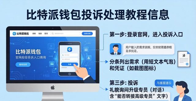 如何在比特派钱包官方网中处理投诉_比特派钱包在线客服操作指南_比特派钱包官网帮助中心