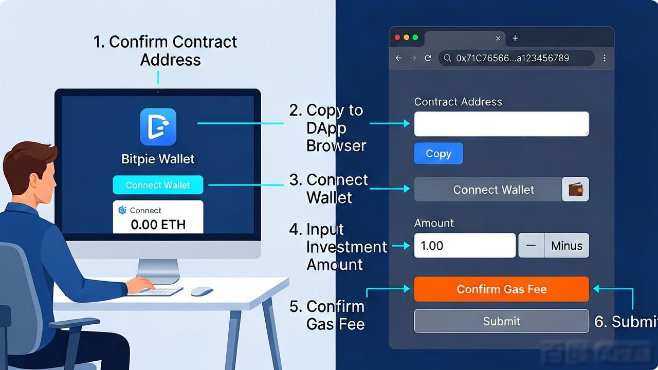 Bitpie钱包参与ICO_通过Bitpie手机钱包参与初始币发行(ICO)_Bitpie钱包操作流程
