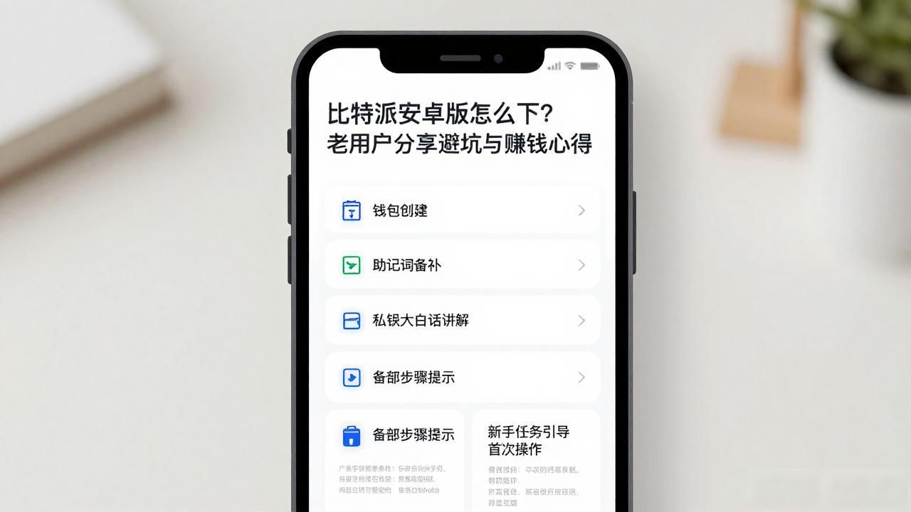 比特派安卓版怎么下？老用户分享避坑与赚钱心得