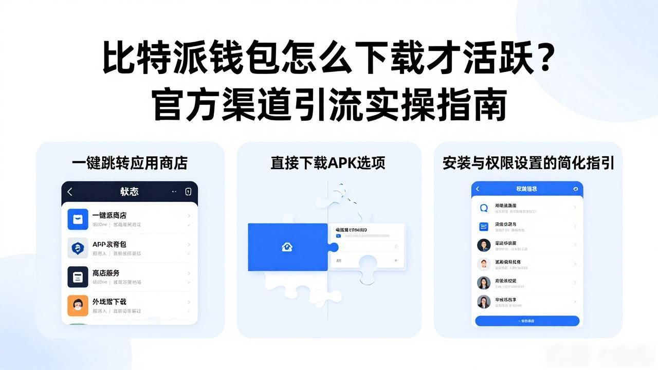 比特派钱包怎么下载才活跃？官方渠道引流实操指南