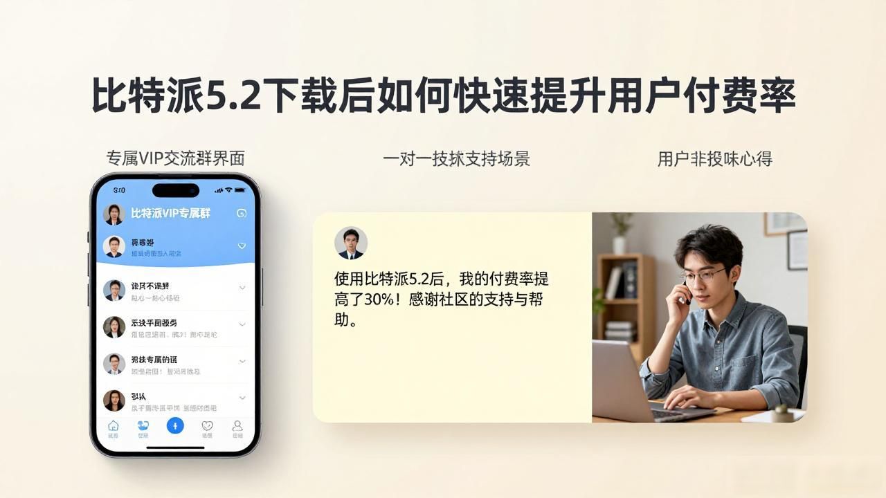 比特派5.2下载后如何快速提升用户付费率