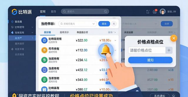 比特派官网资产实时监控教程