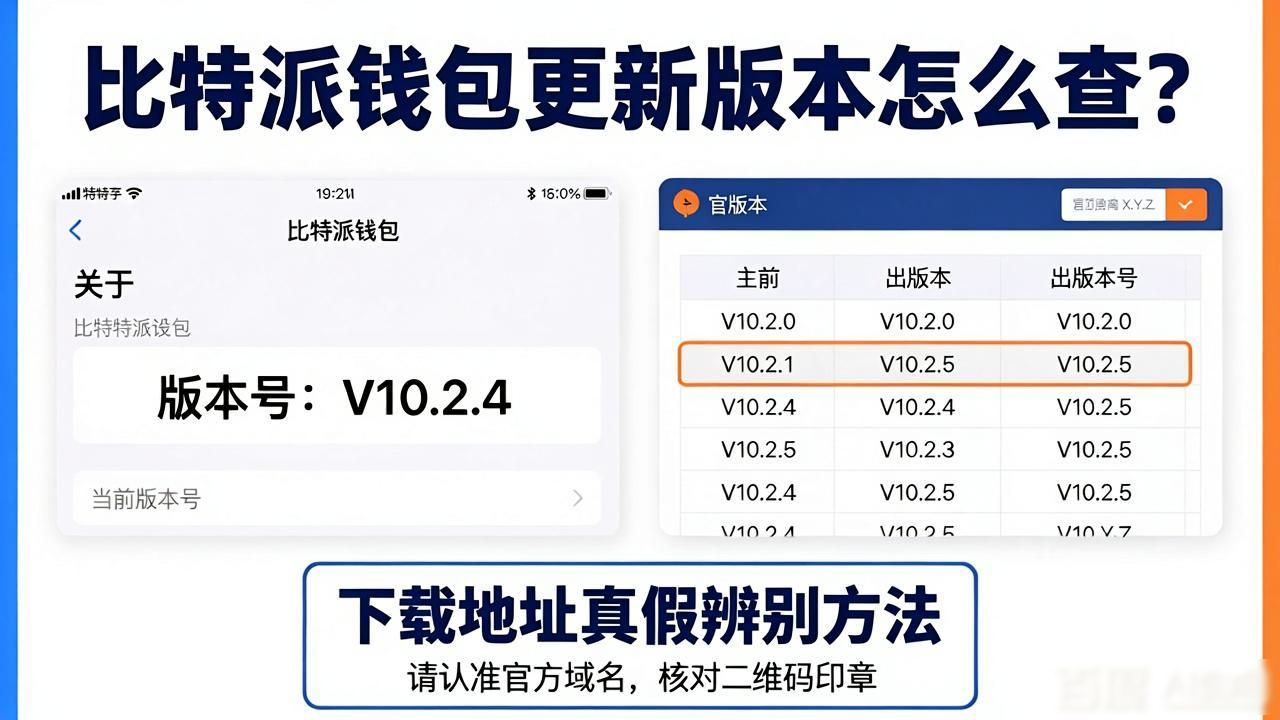 如何判断bitpie比特派钱包下载地址的更新版本?_官方渠道判断_比特派钱包新版下载